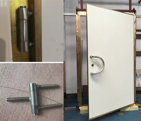 RF Shielded Opening Pattern Doors With White Finish For MRI Rooms