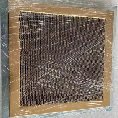 High Temperature Resistance RF Cage Ventilation Honeycomb with Low Pressure Drop