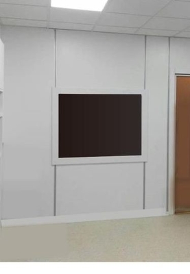 EMI MRI Rf Shielding Windows Emi Shielded Brass Wire Mesh Black Painting