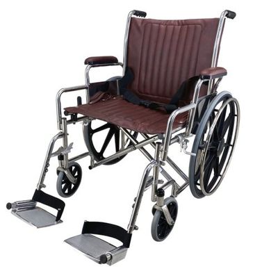 Zitdiepte 40 cm Non-ferro rolstoel Handbediend Geschikt voor gehandicapte gebruikers die een stabiel en comfortabel mobiliteitshulpmiddel nodig hebben