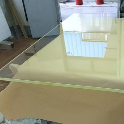 Vierkant stralingsbeschermingsloodglas met zeer efficiënt röntgen- en gammascherming in 10/12/15/18/20/25 mm dikte