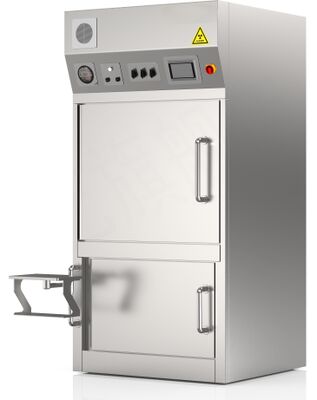 High-Protection Nuclear Radiation Hot Cell with Negative Pressure Ventilation for Safe Handling of Radioactive Materials