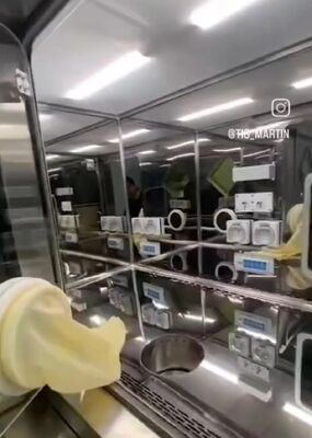 Ergonomische 50mmpb Lood Equivalent Hot Cel UV-Ozon Desinfectie voor Nucleaire Stralingsafscherming