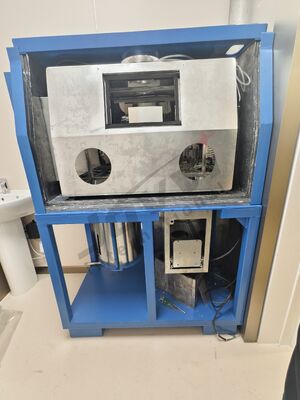 Kernstraling Warmcel Beveiligd afsluitingssysteem Radioactief materiaal Behandelingscontainment