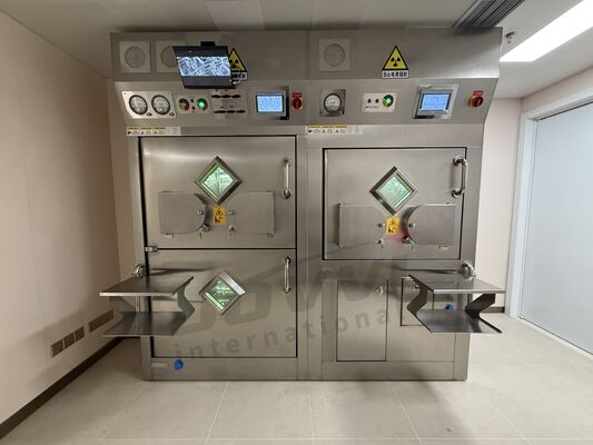 Beveiligd afsluitingssysteem Radiatiebeschermingsapparatuur 50 Hz 10 A 220 V Stroomvoorziening Makkelijk schoon te maken en te onderhouden oplossingen