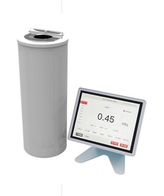 Energieresolutie maximaal negen procent Kernstralingsdetector met inbegrip van relatieve aangeboren fout minder dan plus min tien procent en lage batterij alarmtypes voor Cs 137 bron