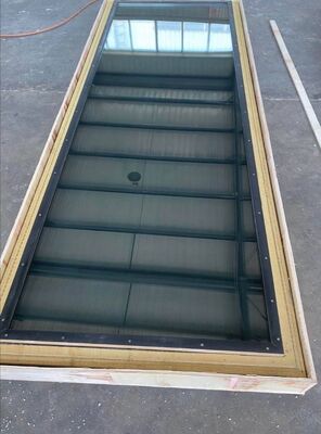 MRI RF-afgeschermd venster met 100 dB afschermingseffectiviteit en gelaagd glas met geleidende coating in vaste of aangepaste stijl