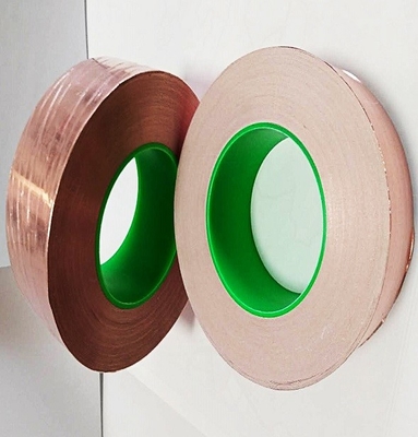 0.15mm 50m 99,95 Magnetische Geleidende Zelfklevende Tweezijdige Koperband