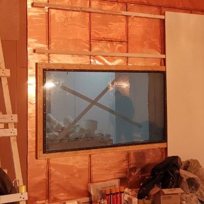 1200*900 mm RF-beschermd raam met 100 dB afschermingsdoeltreffendheid en aluminium- of roestvrijstalen frame
