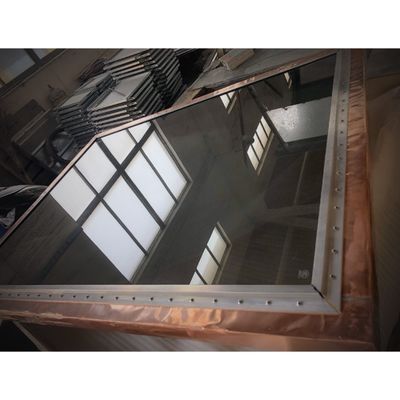 RF Shielded Window met 10-130MHz Frequency Range 1200*900mm Grootte en tot 100 DB Shielding Effectivity