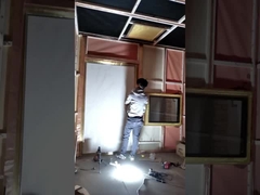 MRI-beschermingsvenster met doorzichtig draadnet voor MRI-kamer