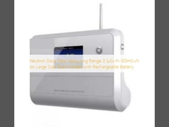 Neutrondosissnelheid meetbereik 0,1μSv/h-100mSv/h op groot touchscreen met oplaadbare batterij