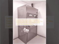 Synthese Hot Cell voor radiofarmaceutische productielijn GMP-standaard met real-time dosisbewaking met Hepa-filtratie Actief koolstoffilter negatieve druk