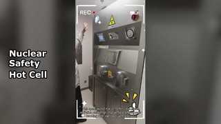 Nucleaire straling Hot Cell-veiligheidsafscherming